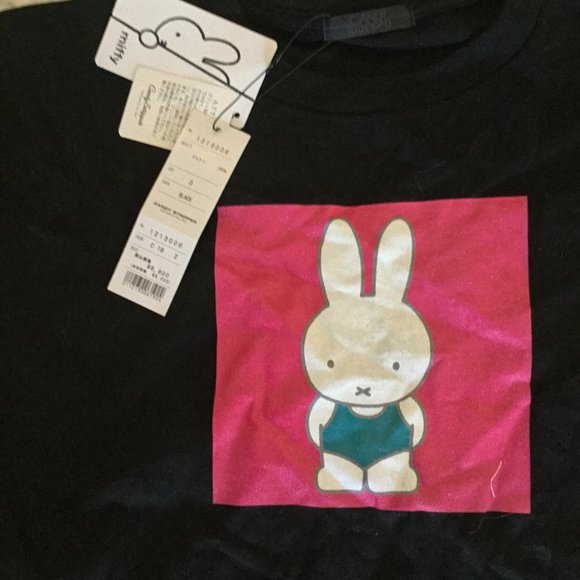 Candystripper Miffy collection Tee OS New - Picture 4 of 4